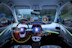 cockpit of a car