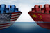 US and China Trade Ships - Trade War