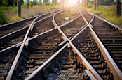 Railroad tracks