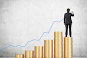 Concept of gold as safe-haven asset