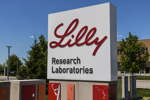 Eli Lilly Logo on Sign