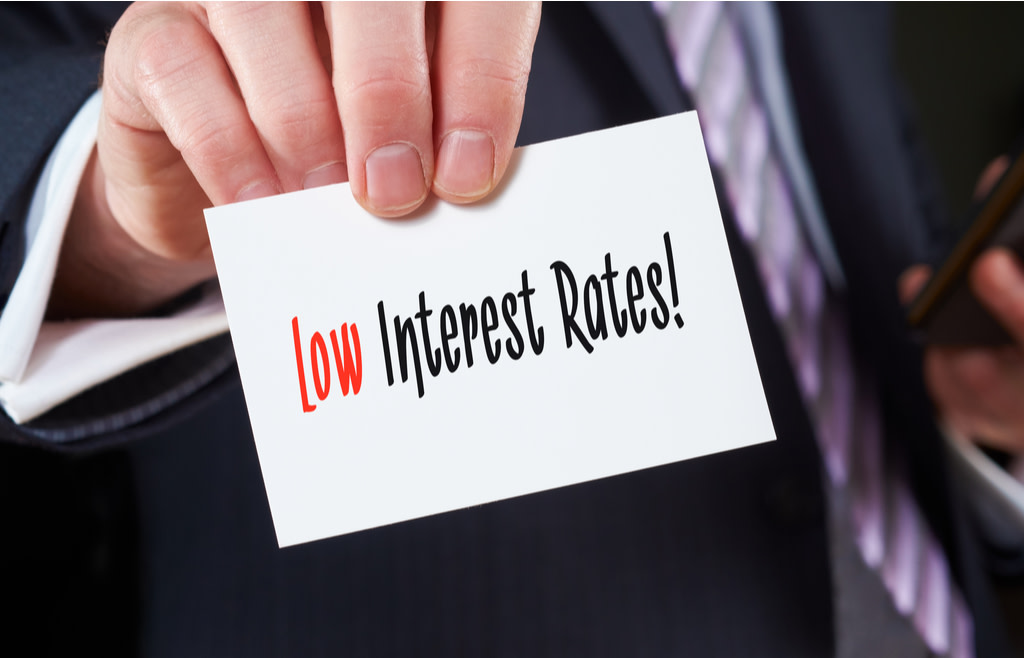 Low interest rates