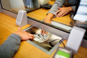 Banking and people concept