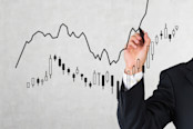 Concept of financial chart