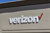 Verizon Logo on Building
