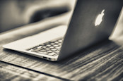 Apple Computer on Table