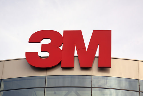 3M Red Logo on Building