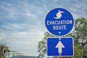 Evacuation Route Sign