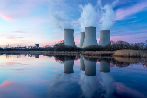 Nuclear Central Chimneys