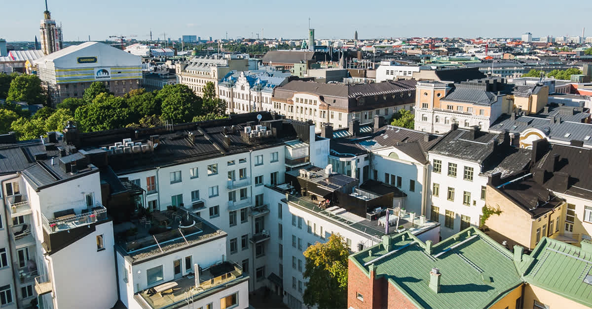 Kiinteistökuva kiinteistörahastojen vastuullisuusraportista