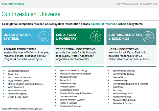 bnp paribas ecosystem restoration