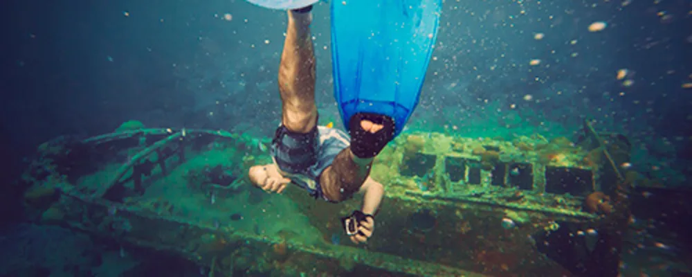 Snorkeling at Tug Boat