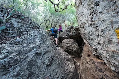 Christoffelberg clambering
