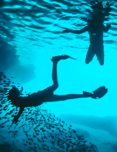 Blue Room - Video Still From Mayrond van Lamoen