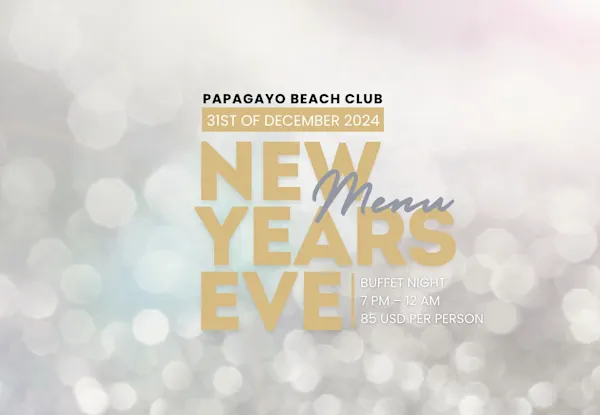 New Year's Eve Buffet Night