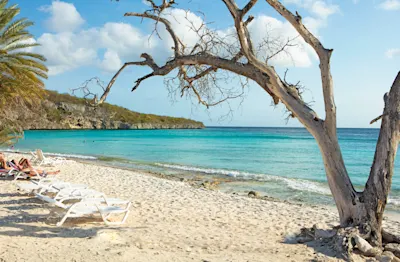 Beach in curacao