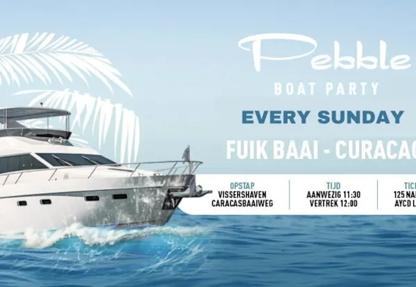 pebble boat party