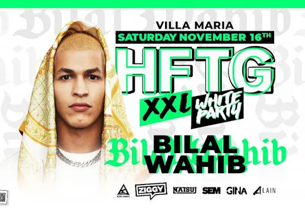 White Party met Bilal Wahib