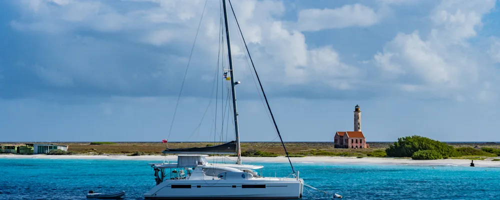 Boat at Klein Curacao