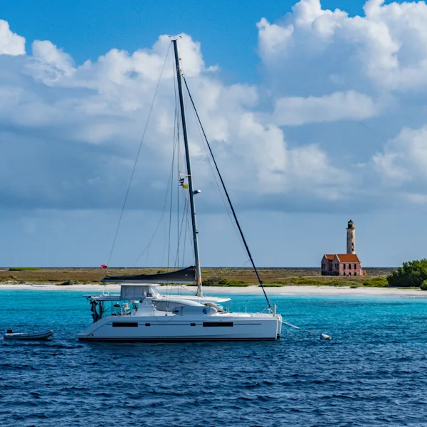 Boat at Klein Curacao