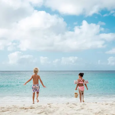 Cas Abao Beach Children