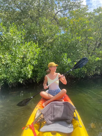 Mermaid blog - kayak - Anouk van Haaster 2