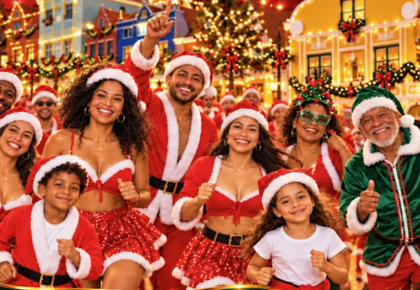 Curacao Santa run 2026