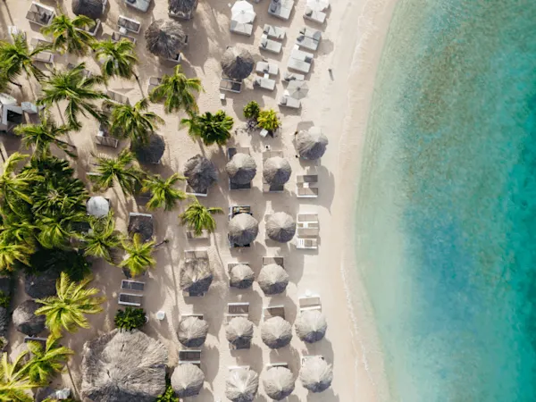 Beach Aerial Curacao