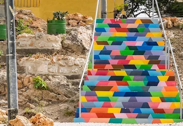 Colored Stairs