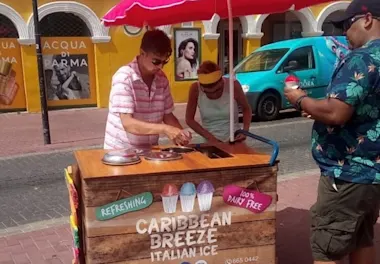 Caribbean Breeze Italian Ice