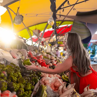 Floating market