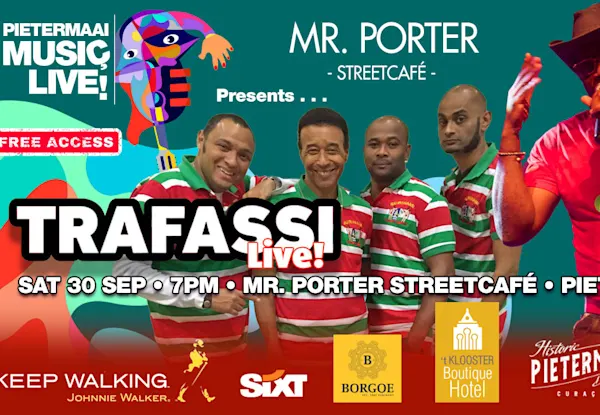Pietermaai Musiç Live presents Trafassi LIVE!