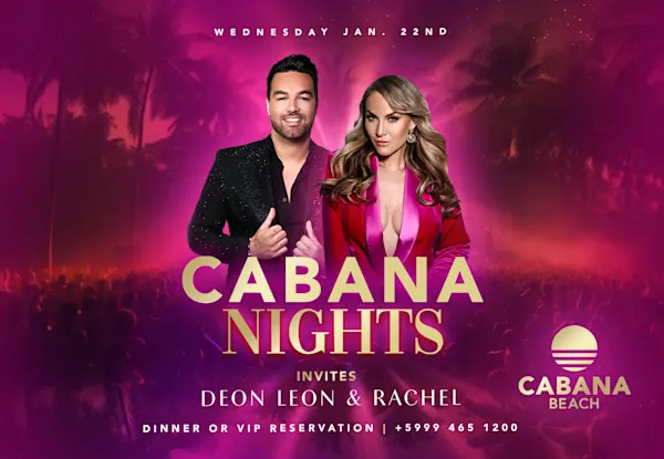 Cabana Nights Invites Deon Leon & Rachel Kramer