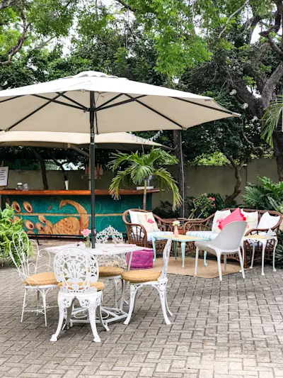 Veranda at Landhuis Vredenberg