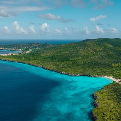 Knip beach aerial