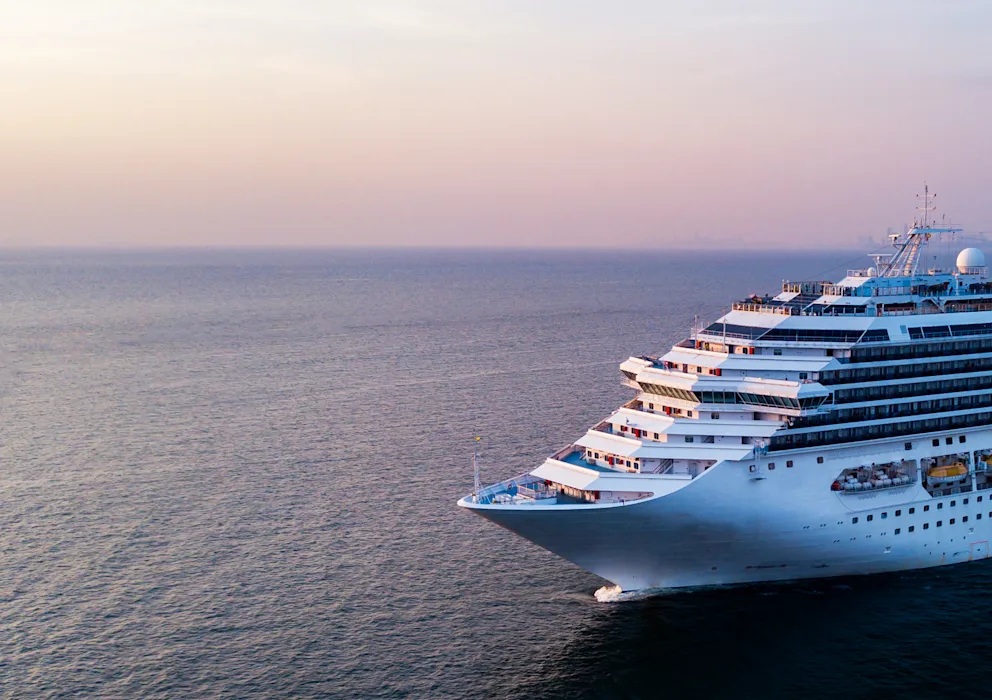 Cruise Ship at Sea