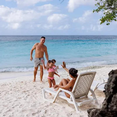Family at the Beach 2