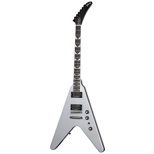 Gibson  Dave Mustaine Flying V EXP Silver Metallic