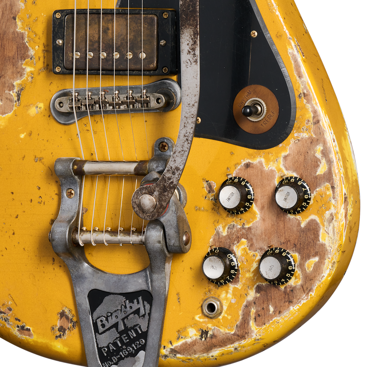 tv yellow knobs