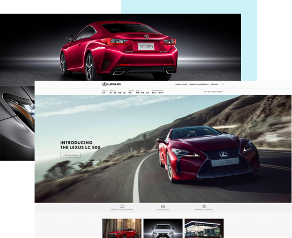 Experience alignment with lexus and IE Digital