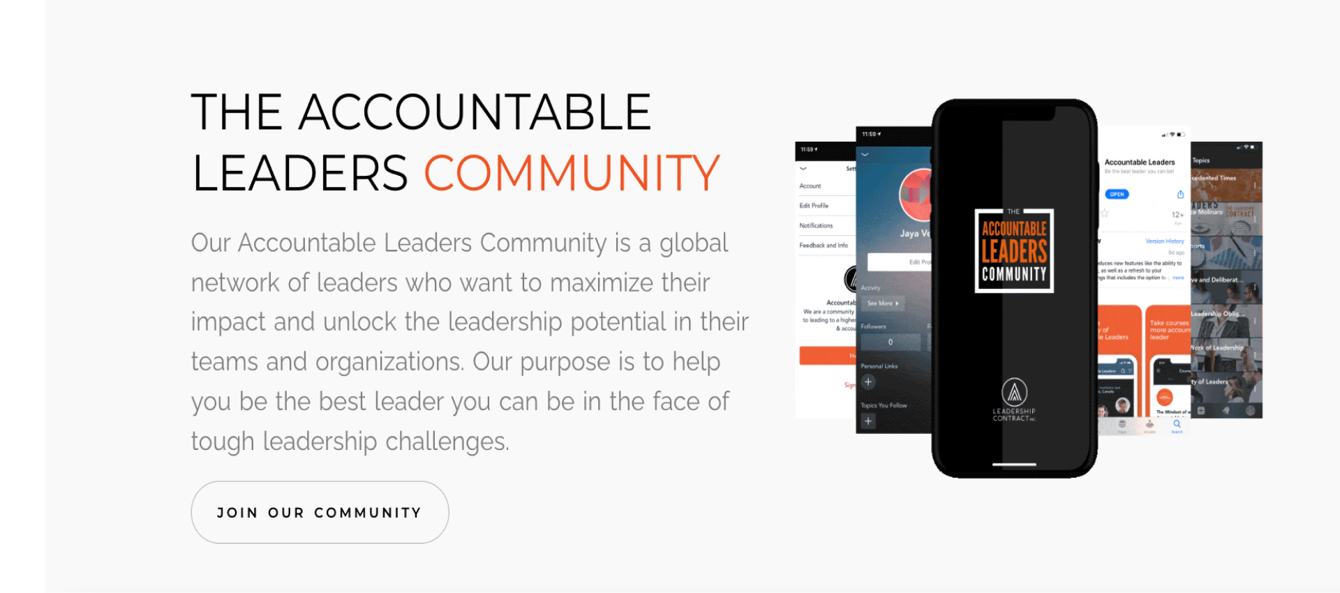 The Accountable Leaders Community