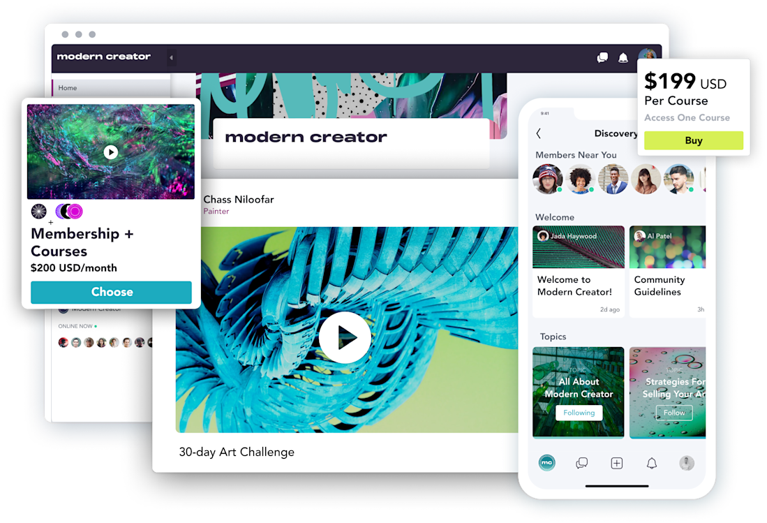 Your online business mockup