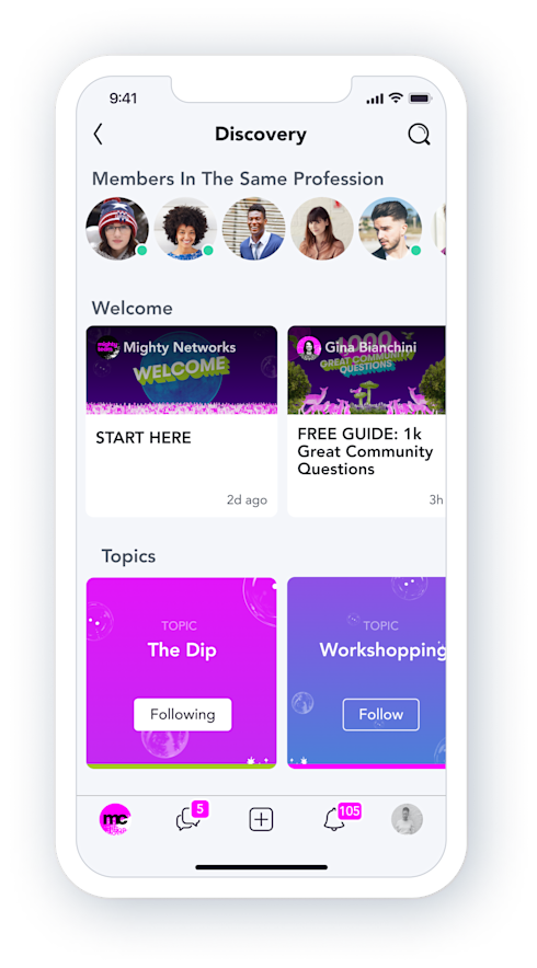 Mighty Community Splashscreen