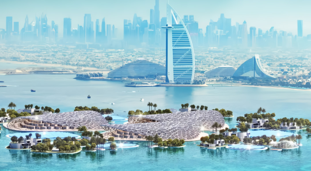 世界最大規模のドバイ・海洋都市プロジェクト「Dubai Reefs」公開─海洋再生とエコツーリズムを目指す