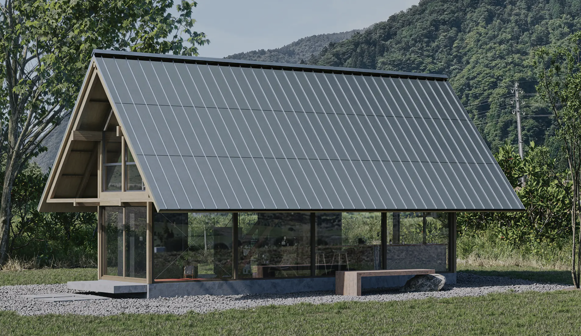 屋根一体型太陽光パネル