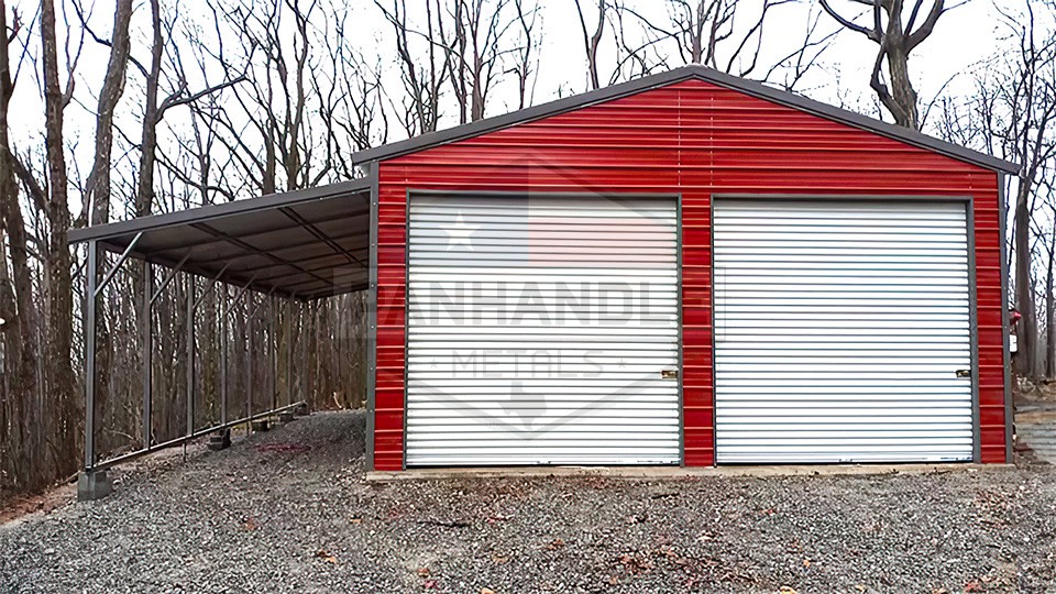 22x30x9 Garage with Lean-to 22x30x9 Garage with Lean-to