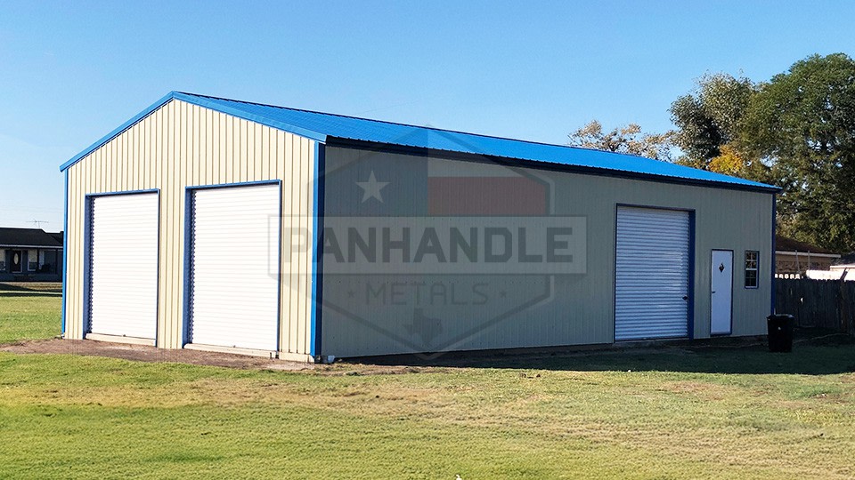 30x50x12 A-Frame All Vertical Garage 30x50x12 A-Frame All Vertical Garage