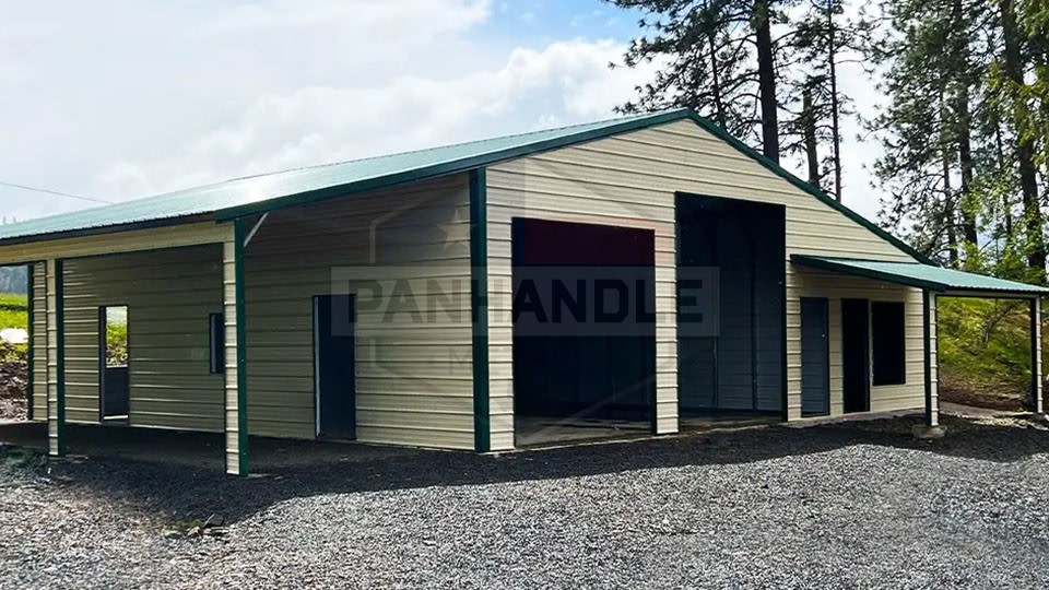 48x30x12-9 Vertical Straight Roof Barn 48x30x12-9 Vertical Straight Roof Barn
