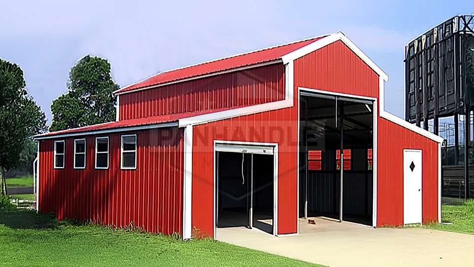 36x30x12 All Vertical Metal Barn 36x30x12 All Vertical Metal Barn