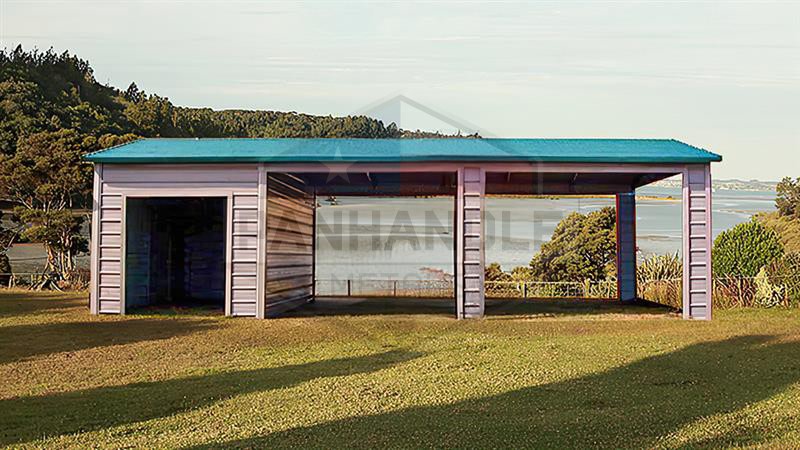 18x36x8 Combo Carport 18x36x8 Combo Carport